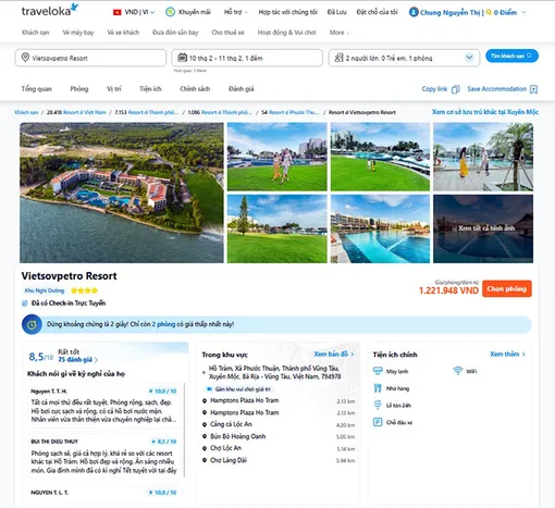 Top khách sạn Vũng Tàu cho kỳ nghỉ trọn vẹn - Gợi ý đặt phòng trên Traveloka