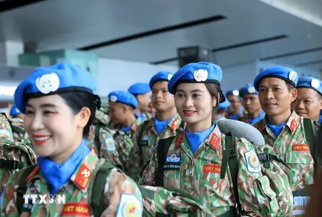 Giữ "nhịp Xuân" trên những “cung đường hòa bình” ở châu Phi