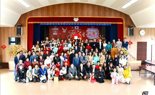 Không khí đón Xuân lan tỏa đến cộng đồng người Việt ở các địa phương của Nhật Bản