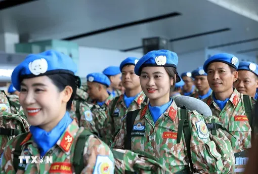 Giữ "nhịp Xuân" trên những “cung đường hòa bình” ở châu Phi