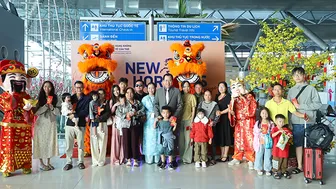 Cảng Hàng không quốc tế Cần Thơ đón chuyến bay "xông đất" đầu năm 2026