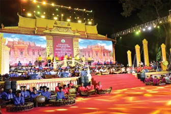 Sắc xuân vùng đồng bào Khmer