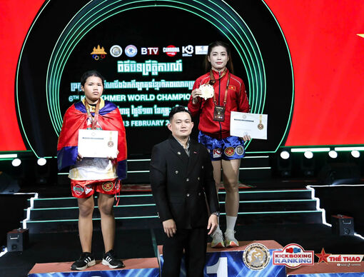 កីឡាករកឹងធើទទួលបានមេដាយជាច្រើន នៅពានរង្វាន់ជើងឯកប្រដាល់គុនខ្មែរពិភពលោក