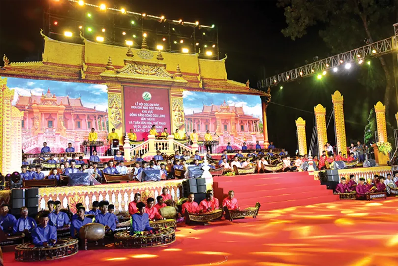 Sắc xuân vùng đồng bào Khmer