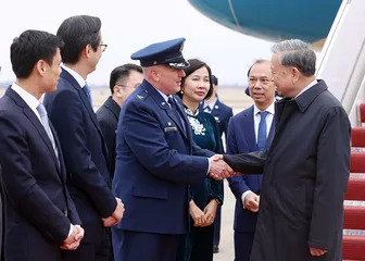 Tổng Bí thư Tô Lâm chứng kiến lễ ký và trao các hợp đồng, thỏa thuận hợp tác của Việt Nam và Hoa Kỳ