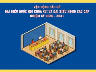 [INFOGRAPHICS] Vận động bầu cử đại biểu Quốc hội khóa XVI và đại biểu HĐND các cấp nhiệm kỳ 2026 - 2031