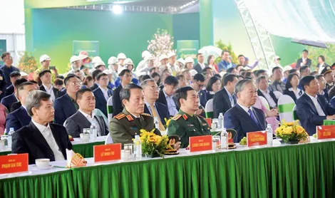 Tổng Bí thư Tô Lâm dự Lễ phát động “Tết trồng cây đời đời nhớ ơn Bác Hồ” tại Hà Nội