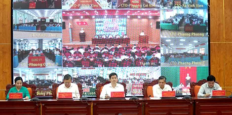 Ông Lê Quang Tùng, Ủy viên Ban Chấp hành Trung ương Đảng, Bí thư Thành ủy: Bắt tay ngay vào công việc, tuyệt đối không để xảy ra tình trạng ăn Tết kéo dài, lơ là công việc