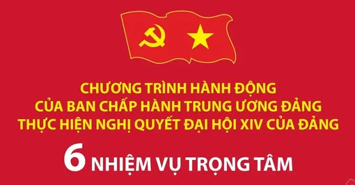 6 nhiệm vụ trọng tâm trong Chương trình hành động của Ban Chấp hành TW Đảng