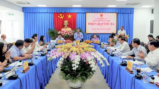 Ủy ban Bầu cử TP Cần Thơ họp phiên thứ 3