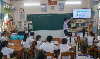 100% học sinh tiểu học sử dụng học bạ số