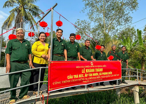 អតីត​យុទ្ធ​ជន​អនុ​វត្ត​ទម្រង់​ សំ​ណង់​និង​ការ​ងារ​ចំ​នួន​១៦២ អប​អរ​សា​ទរ​ការ​បោះ​ឆ្នោត​តំ​ណាង​រដ្ឋ​សភា​នីតិ​កាល​ទី​១៦ និង​ក្រុម​ប្រឹក្សា​ប្រ​ជា​ជន​គ្រប់​ថ្នាក់