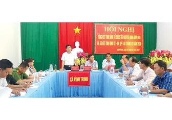 Xã Vĩnh Trinh công bố danh sách chính thức 35 người ứng cử đại biểu HĐND xã