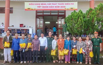 Thực hiện tốt công tác chính sách, dân vận