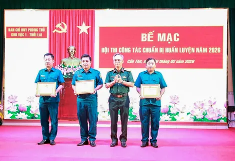 Thực hiện 46 sáng kiến, cải tiến chuẩn bị cho công tác huấn luyện