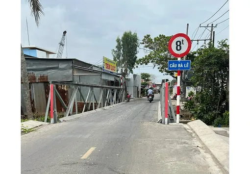 Cầu Bà Lễ đã được đầu tư mới