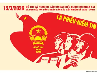 Lá phiếu - niềm tin, trách nhiệm và khát vọng xây dựng đất nước phát triển bền vững Lá phiếu - niềm tin, trách nhiệm và khát vọng xây dựng đất nước phát triển bền vững