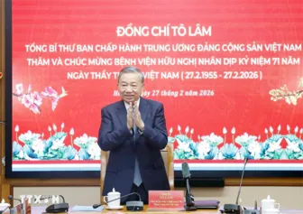 Toàn văn phát biểu của Tổng Bí thư Tô Lâm tại Bệnh viện Hữu Nghị