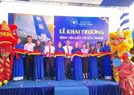 Khai trương Bệnh viện Mắt VISI Sóc Trăng