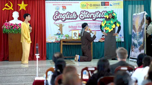 Nâng cao kỹ năng tiếng Anh cho học sinh qua hội thi kể chuyện