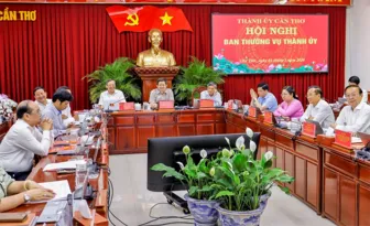 Ban Thường vụ Thành ủy thông qua các tờ trình do Đảng ủy UBND thành phố trình