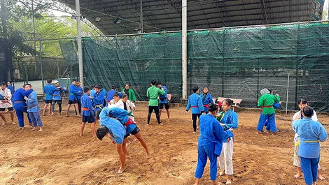 Thử thách ở Giải Kurash bãi biển quốc gia