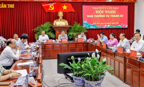 Ban Thường vụ Thành ủy thông qua các tờ trình do Đảng ủy UBND thành phố trình