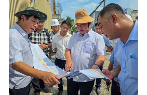 Quyết liệt triển khai, đẩy nhanh tiến độ Dự án nâng cấp, mở rộng quốc lộ 91 (đoạn từ km0-km7)