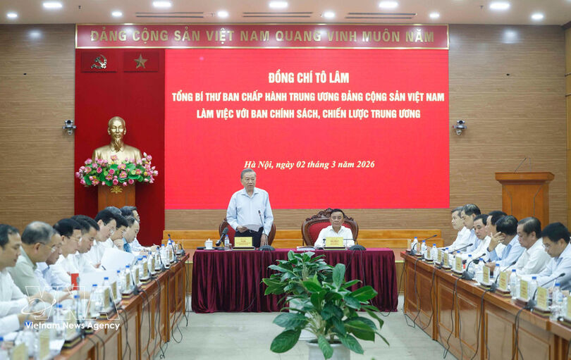 Party chief urges master blueprint for double-digit growth through 2045