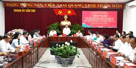 Triển khai quyết định kiểm tra, giám sát của Bộ Chính trị đối với Ban Thường vụ Thành ủy Cần Thơ