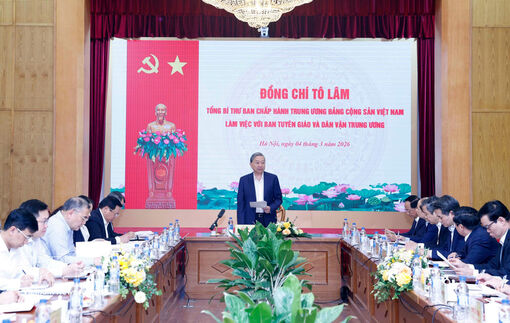 Party chief urges upholding of ideological orientation, unity of will