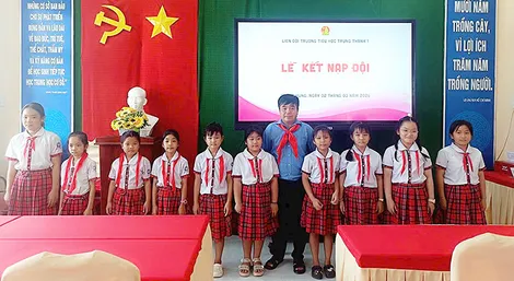 Sáng ngày 9-3, đồng loạt tổ chức Ngày hội “Thiếu nhi vui khỏe - Tiến bước lên Đoàn”