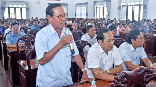 Cử tri kiến nghị đẩy nhanh tiến độ triển khai các dự án trọng điểm ở địa phương