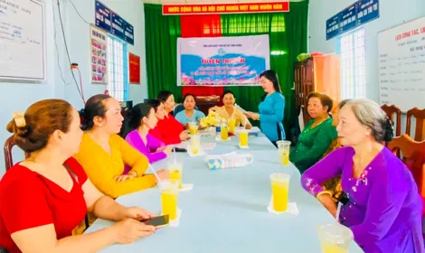 Hội Liên hiệp phụ nữ thành phố đẩy mạnh tuyên truyền về bầu cử