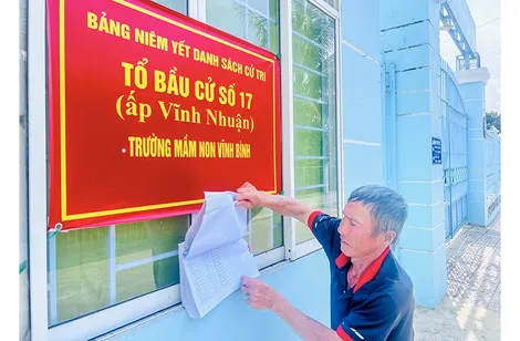 Vĩnh Trinh đẩy mạnh tuyên truyền hướng đến ngày hội non sông