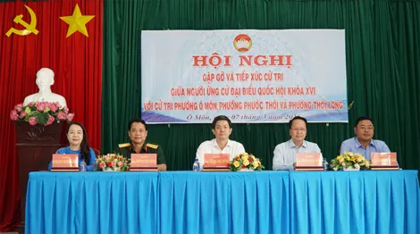 Cử tri mong muốn đại biểu Quốc hội phải sâu sát cơ sở, gần dân, phản ánh kịp thời nguyện vọng chính đáng đến Quốc hội