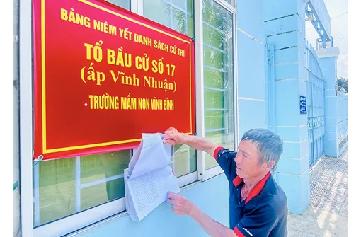 Vĩnh Trinh đẩy mạnh tuyên truyền hướng đến ngày hội non sông