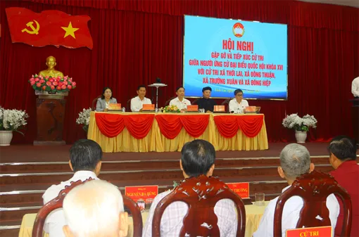 Cử tri kỳ vọng đại biểu Quốc hội sẽ gần dân, sát dân hơn