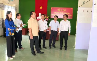 Đảm bảo công tác bầu cử diễn ra an toàn