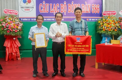 Ra mắt CLB Bóng bàn 586