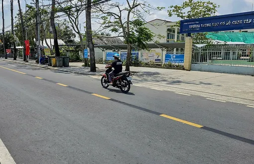 Đã khắc phục bất cập trên tuyến đường Lê Hồng Phong, phường Vị Tân