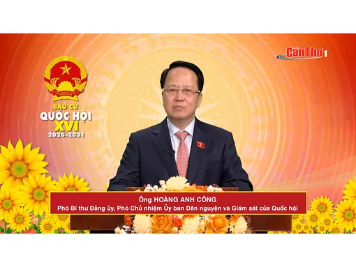 Ông Hoàng Anh Công - Phó Bí thư Đảng ủy, Phó Chủ nhiệm Ủy ban Dân nguyện và Giám sát của Quốc hội