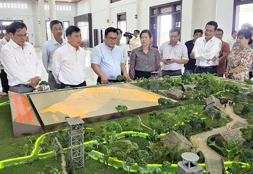 Lãnh đạo TP Cần Thơ kiểm tra Dự án Bảo tồn, tôn tạo và phát huy giá trị Di tích lịch sử Lộ Vòng Cung