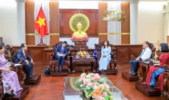 Lãnh đạo TP Cần Thơ tiếp Tổng Lãnh sự Pháp tại TP Hồ Chí Minh