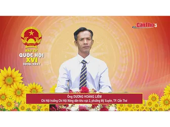 Ông Dương Hoàng Liêm – Chi Hội trưởng Chi Hội Nông dân khu vực 2, phường Mỹ Xuyên, TP. Cần Thơ