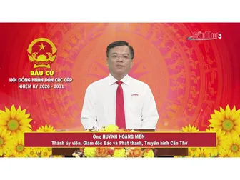 Ông Huỳnh Hoàng Mến – Thành ủy viên, Giám đốc Báo và Phát thanh, Truyền hình Cần Thơ
