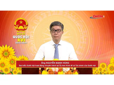 Ông Nguyễn Mạnh Hùng – Đại biểu Quốc hội hoạt động chuyên trách tại Ủy ban Kinh tế và Tài chính của Quốc hội