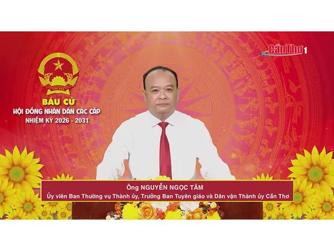 Ông Nguyễn Ngọc Tâm – Ủy viên Ban Thường vụ Thành ủy, Trưởng ban Ban Tuyên giáo và Dân vận Thành ủy Cần Thơ