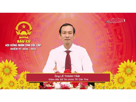 Ông Lê Thanh Tâm – Giám đốc Sở Tài chính Thành phố Cần Thơ