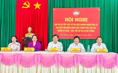 Cử tri gửi gắm ý kiến về vấn đề liên quan sản xuất nông nghiệp, bình ổn giá cả